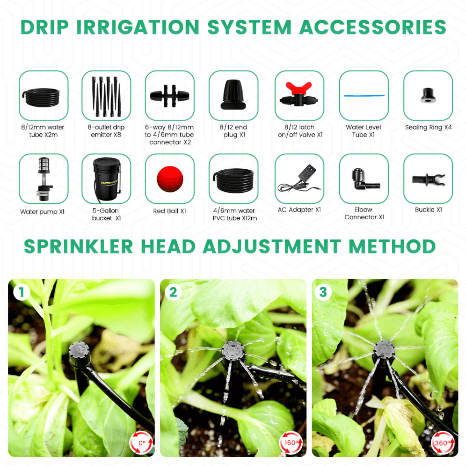 Mars Hydro Drip Irrigation Kit Grow Tents Depot